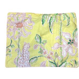 Pottery Barn Teen x Lilly Pulitzer Tropical Oasis Standard Sham Cotton Floral